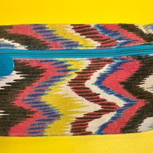 Ipsy Multicolor Pattern Makeup Bag